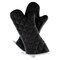 Hastings Home Oven Mitts, Set of 2 Oversized Quilted Mittens, Flame and Heat Resistant By Hastings Home (Black) 348947OKB - alternate 1